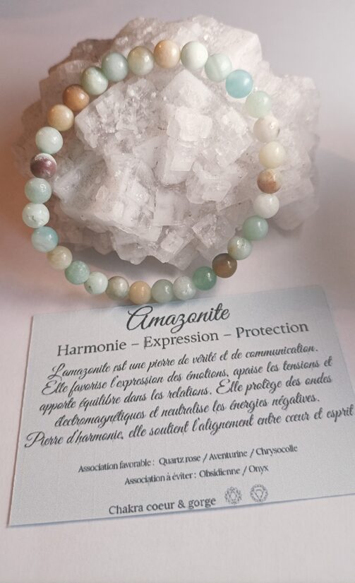 Bracelet Multi Amazonite 6mm